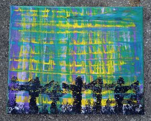 Original Abstract Artwork Acrylic on Canvas 20" x 16" *50.00 Firm* Home Decor Art