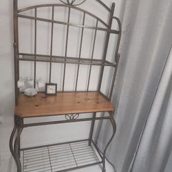 Storage Baker's Rack $100