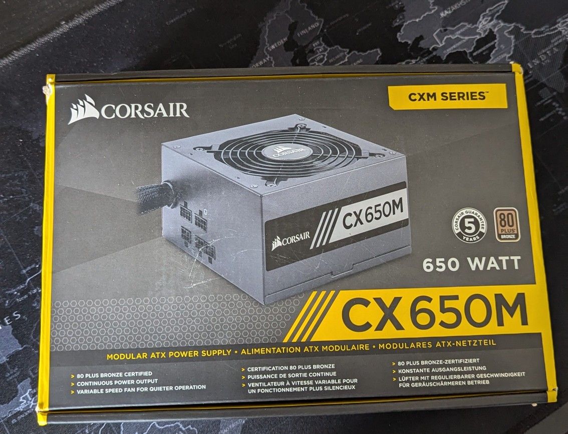 Corsair CX 650m PSU