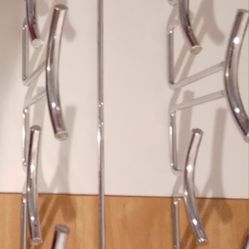 Modern Chrome Wine Rack
