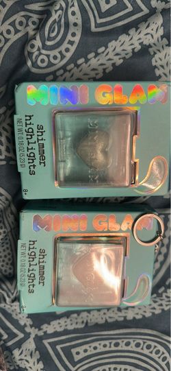 Mini Glam Shimmer Highlights Keychain Set of 2