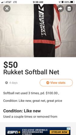 Softball Net