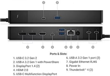 Dell Thunderbolt Dock WD22TB4