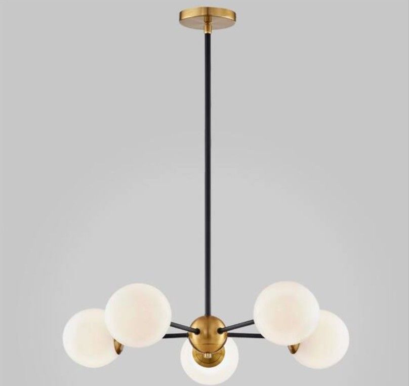 Fifth and Main LightingAria 5 Light Black Sputnik Pendan,All Products : American Fashion Style Bags On Sale