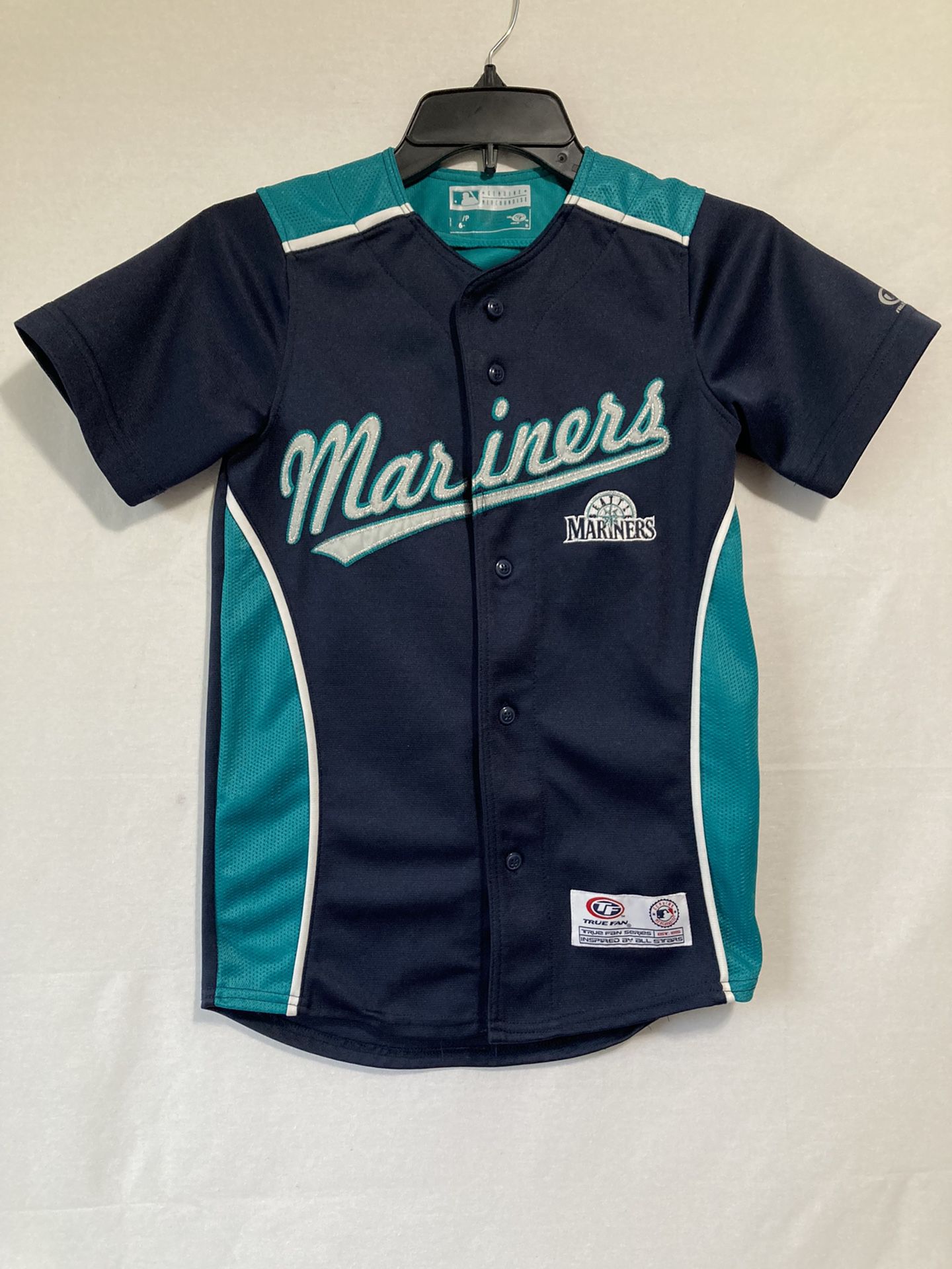 Genuine Merchandise Seattle Mariners Baseball Jersey True Fan Sz Small 6/7 Kids. Embroidered Name, Beautiful jersey for kids  Pre owned, wasn’t worn m