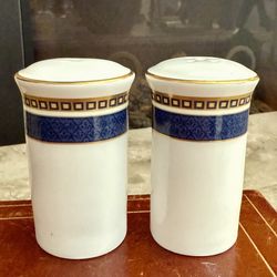 3” Royal Doulton Stanwyck Salt And Pepper Shaker Set English Bone China