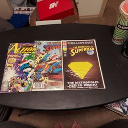 3 Superman Comics