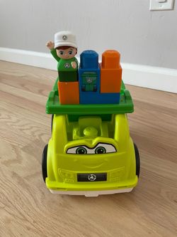 MEGA BLOKS Recycling Truck Toy