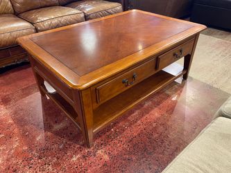 Classic Two Drawer Coffee Table