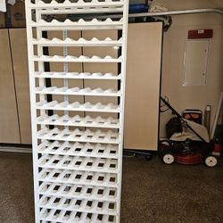 Wine Or Hard Liquor Storage Rack, Holds Up To 10 Cases