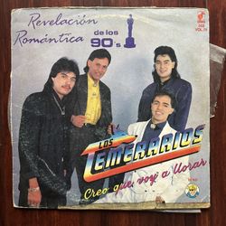 Los Temerarios Vinyl Record
