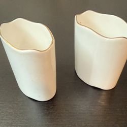 Vintage Royal Tuscan Dover Fine Bone China Cigarette Holder Qty 2 