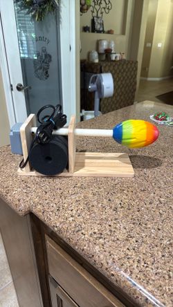 Tumbler spinner for epoxy