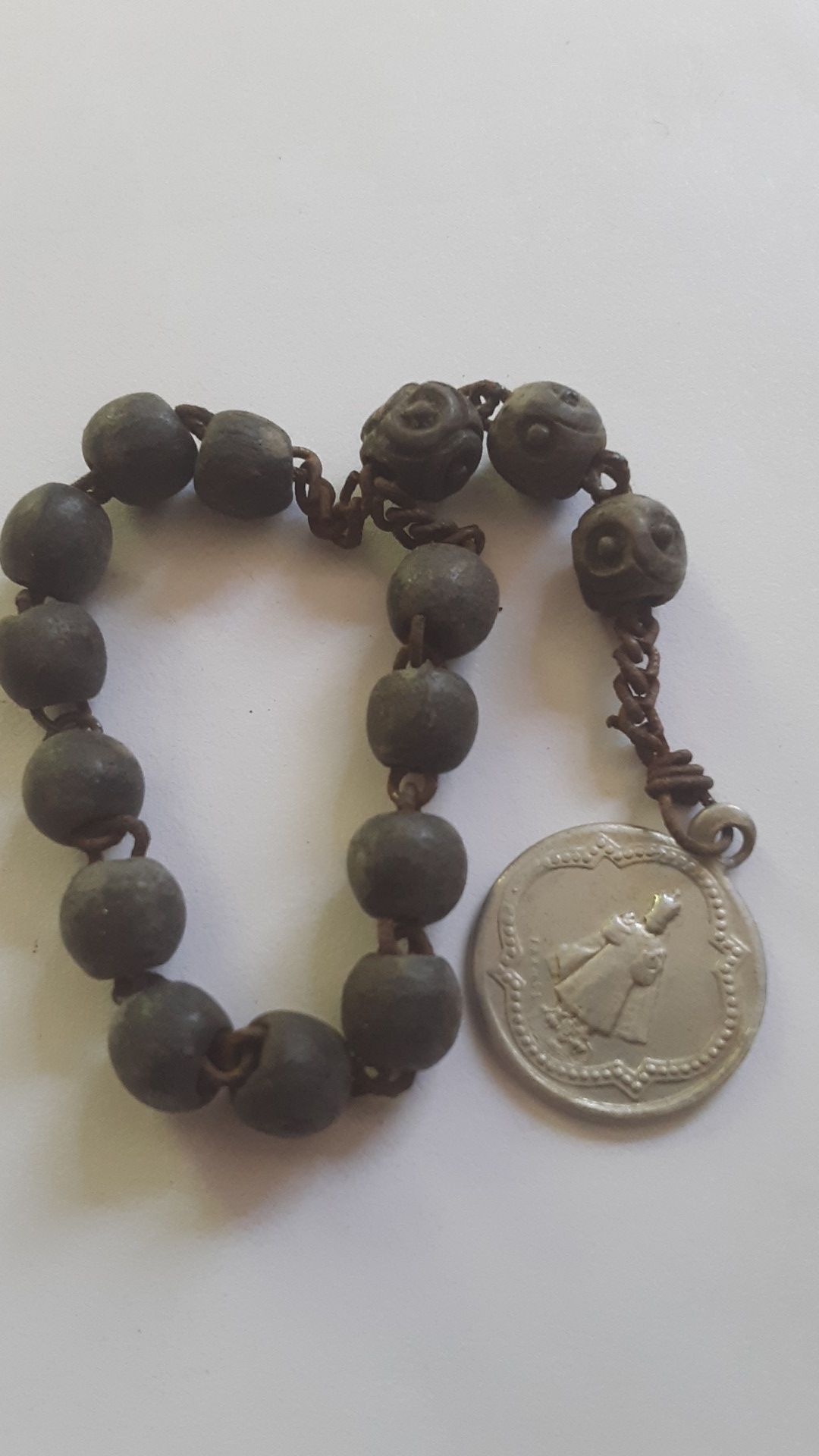 Vintage Infant Religious Bracelet