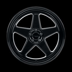 18X8 KATANA KR03 Gloss Black Wheels