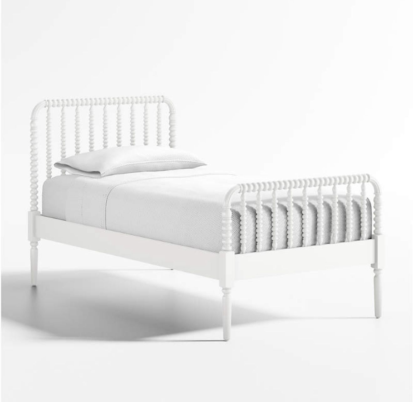 Crate & Barrel Jenny Lind Twin Bed Frame