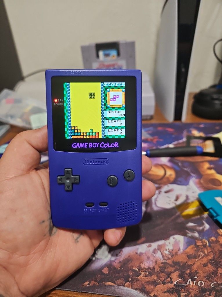 Gameboy Color With OLED SCREEN