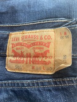 $20 Men’s 501 LEVIs (blue) - 36x30