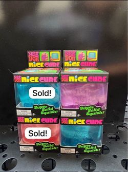 NeeDoh Nice Cube Súper solid Squish
