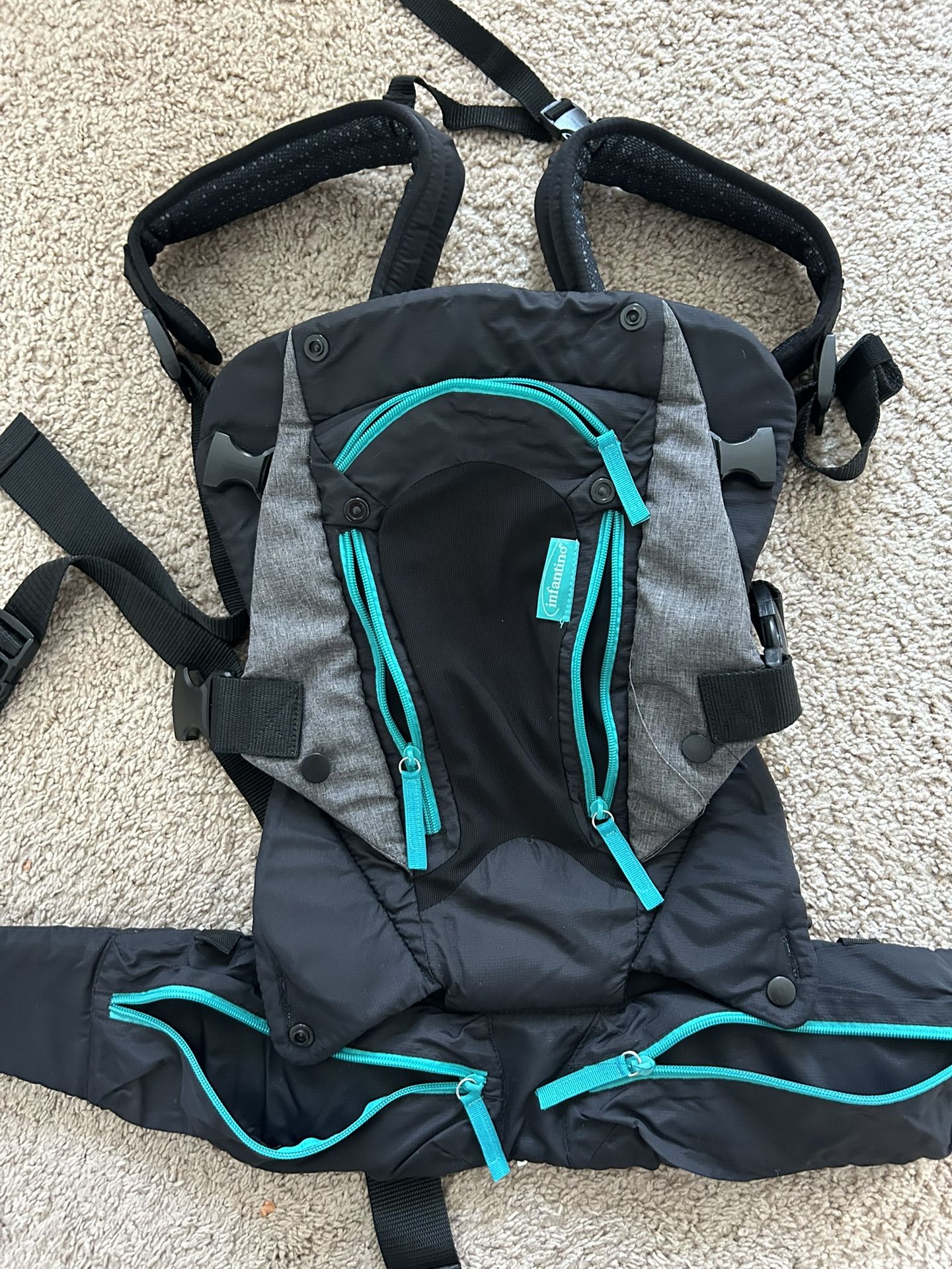 Infantino Carry On Baby Carrier - Grey