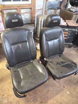 Camaro SS seats