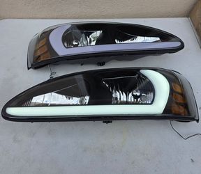 04-08 Pontiac Grand Prix LED DRL Headlights Luces Micas Calaveras Faros Faroles Focos Headlamps
