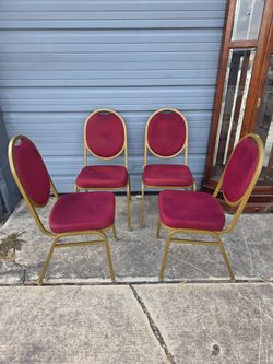 Set of 4 used dining chairs, $45 for all 4 chairs