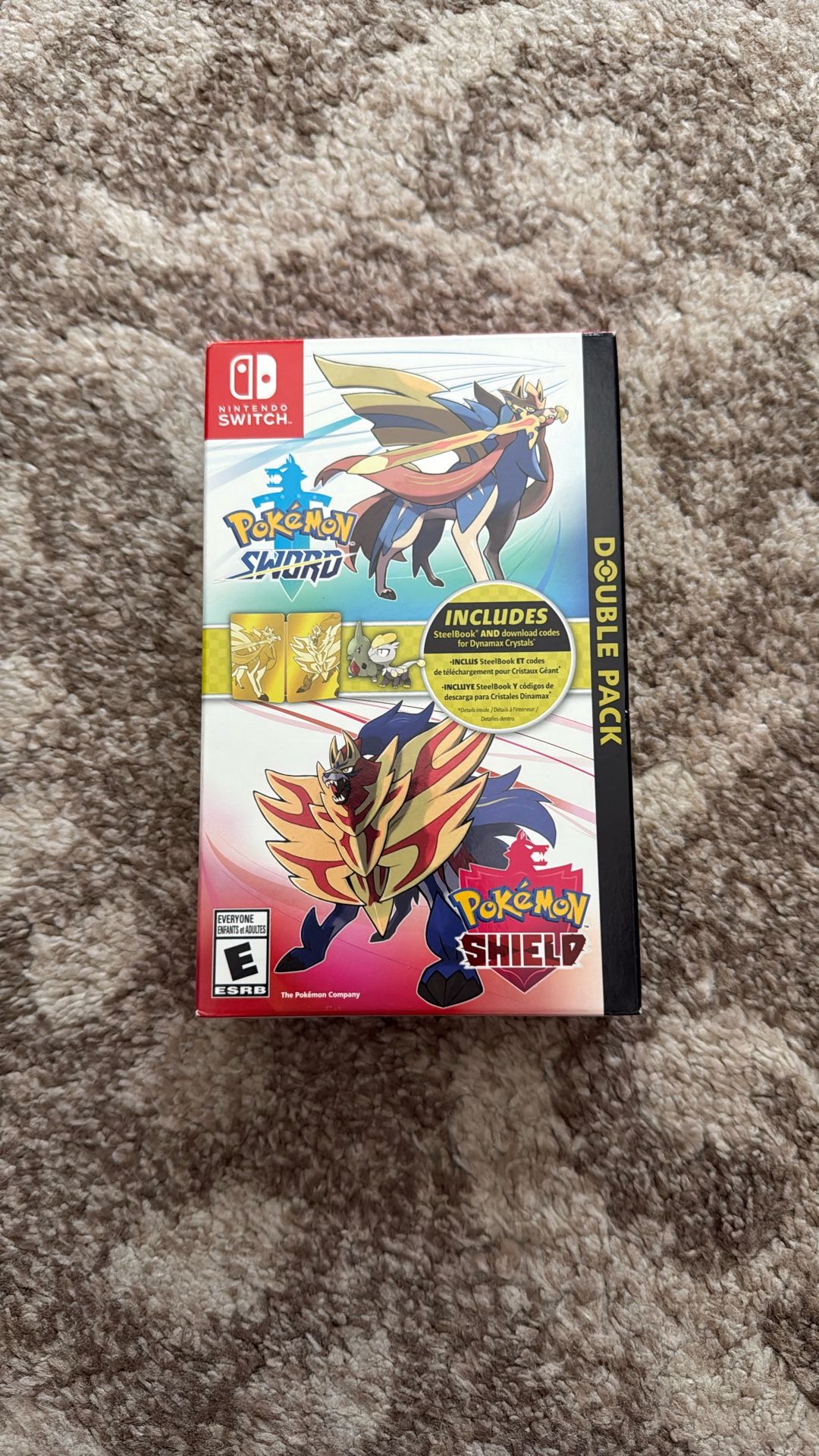 Pokemon Sword / Shield Double Pack Steelbook Edition For Nintendo Switch