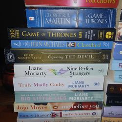 Popular book lot-$40/all or $5each