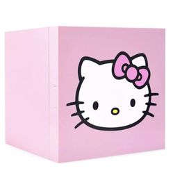  Sanrio Hello Kitty Pink Single Door Mini Fridge