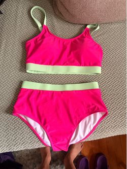 Pink bikini bathing suit size Medium