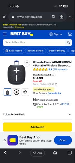 Ultimate ears wonderboom 4
