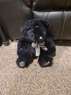 Black Soft Teddy Bear