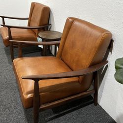 Furniture -Wingback Accent Chaise- Jollene