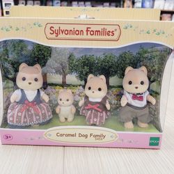 Sylvanian Families Caramel Dog Family 5459 Figure Toy