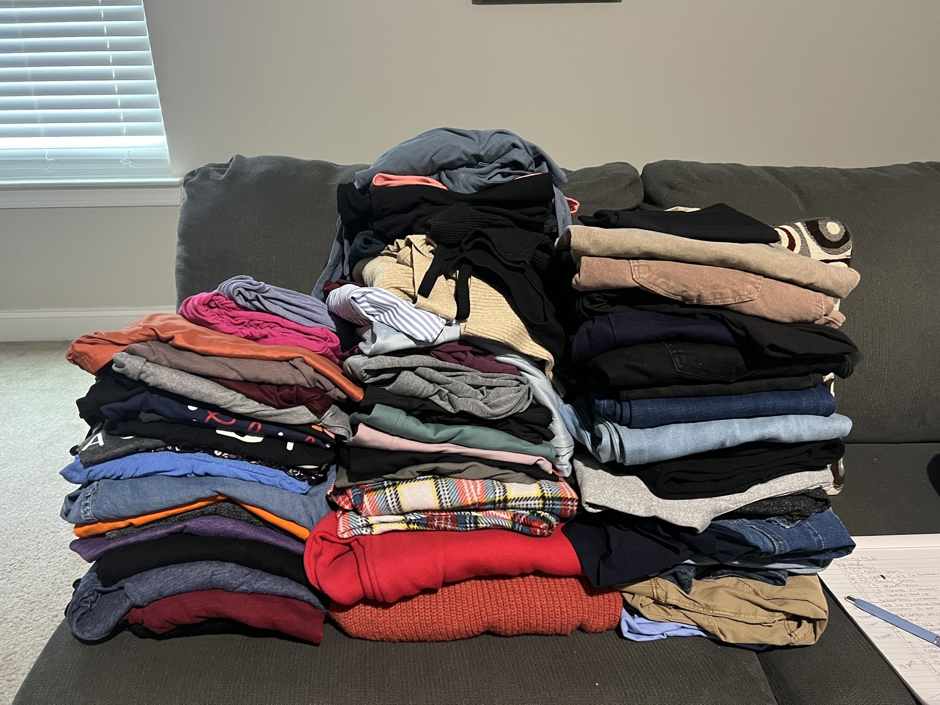 Large Maternity Clothing Lot