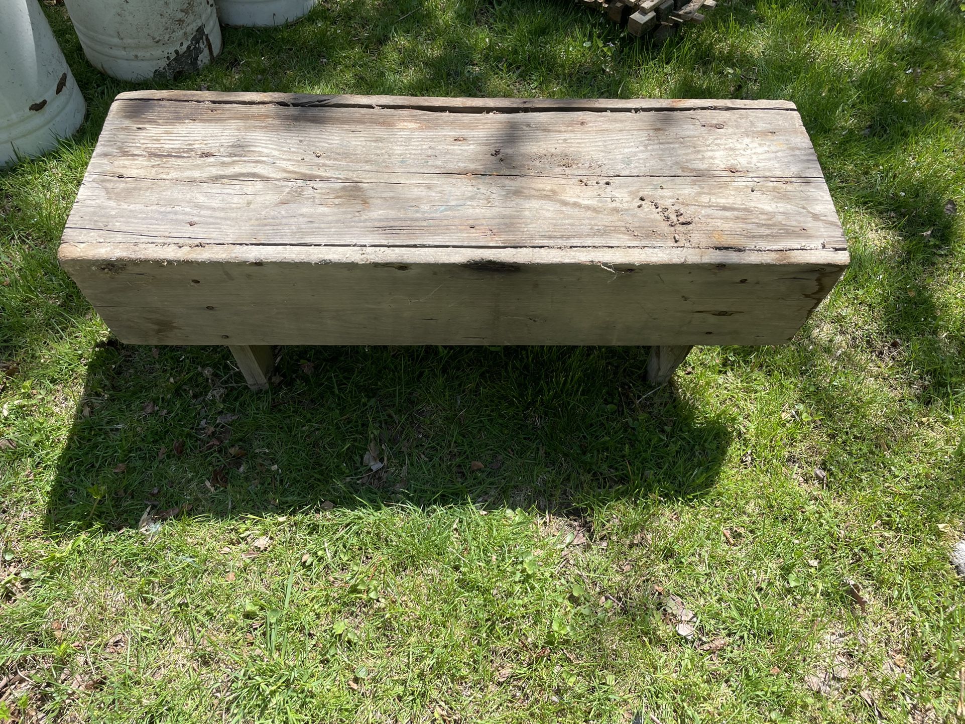 Solid Wood Bench