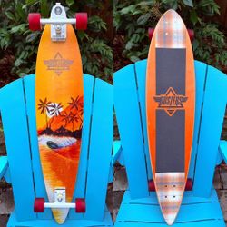 Dusters California Happy Hour Custom Complete SurfSkate Longboard Dogtown Wheels