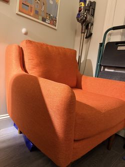 Orange Armchair