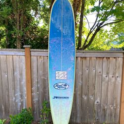 Surfboard 9’1” Longboard 