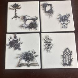 Set Of 4 Coasters 