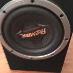 3000 watts  12 inches Pioneer 12 inches In Custom Box 