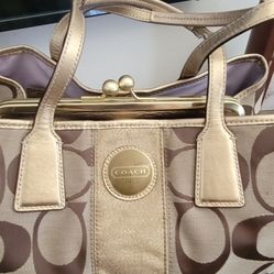 Coach hand bag