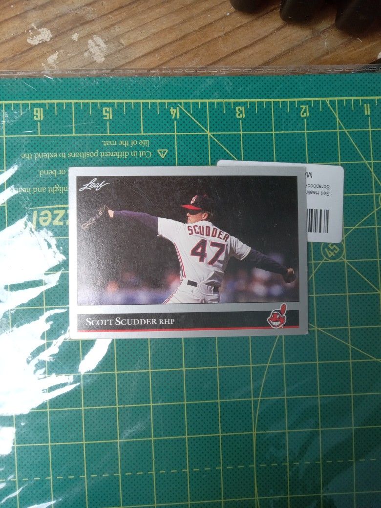 Baseball Card Scott Scudder #429 Leaf 