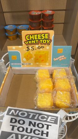 Cheese Squishy Toy