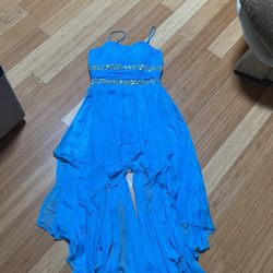 Prom Dress Asimétrico 