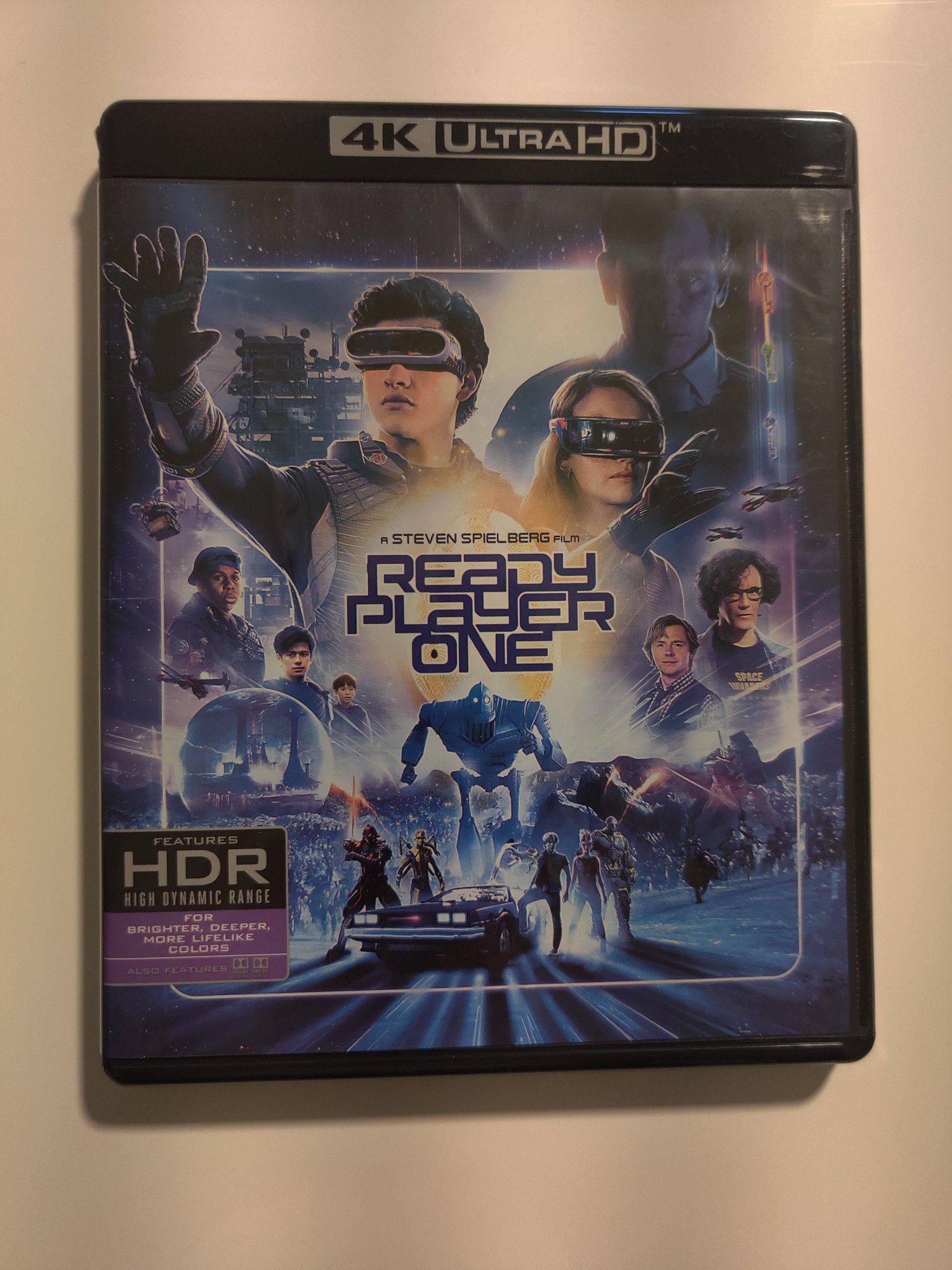 Ready player one 4k blu-ray uhd disc never played no digital
