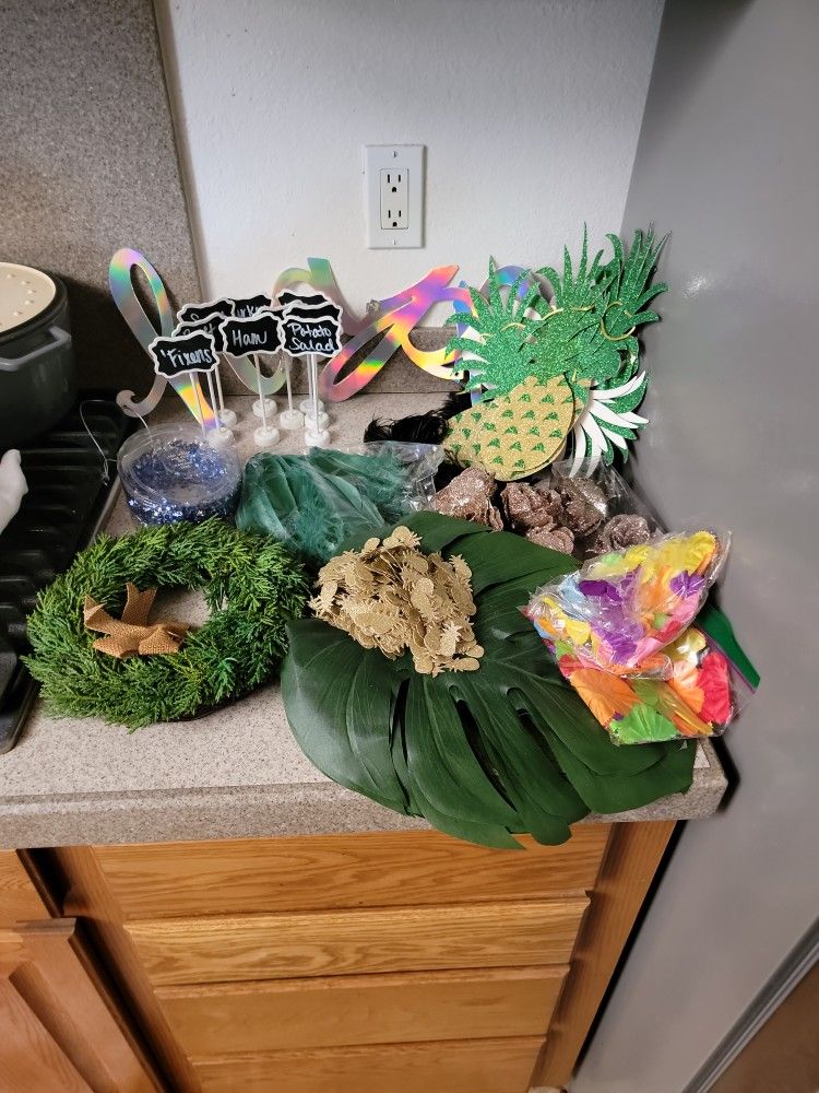 Assortment Of Party Decorations