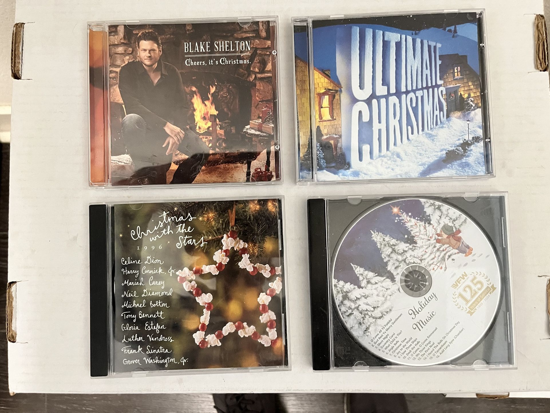 (4) - Christmas - CD's - $ 10