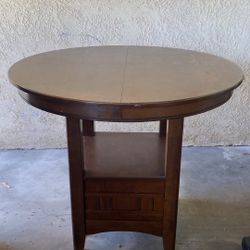 Counter Height 5-Piece Dining Set with Round Table